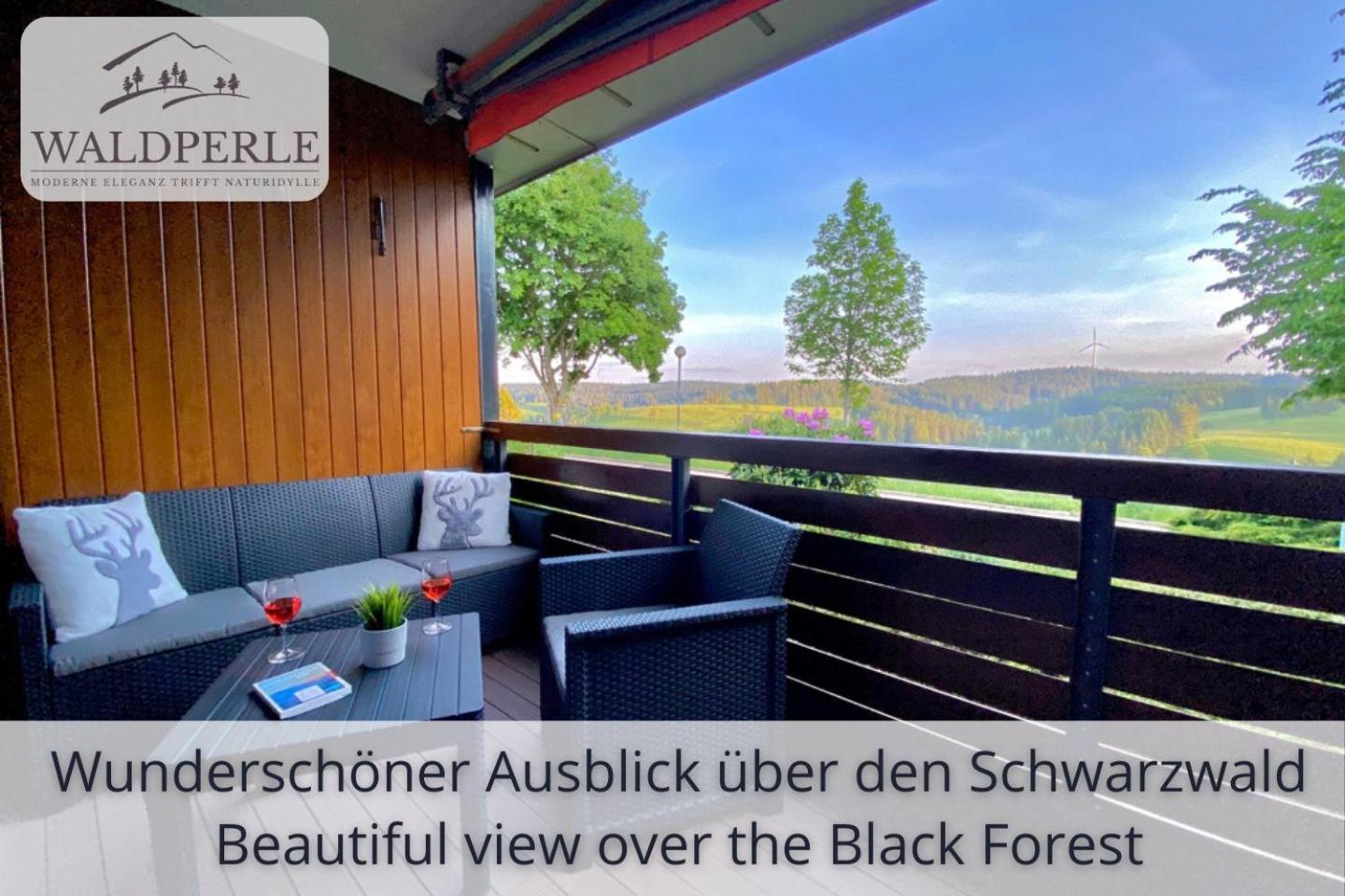 Exklusives 5-Sterne Apartment Waldperle Mit Indoor-Pool, Sauna, Top Lage Und Ausblick In Die Natur, Hunde Willkommen Schonach im Schwarzwald Exteriör bild